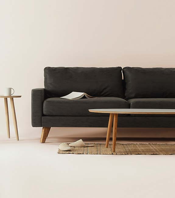 Black armchair model Black armchair model